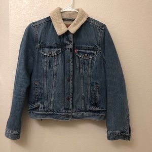 Levi’s Denim Sherpa Jacket